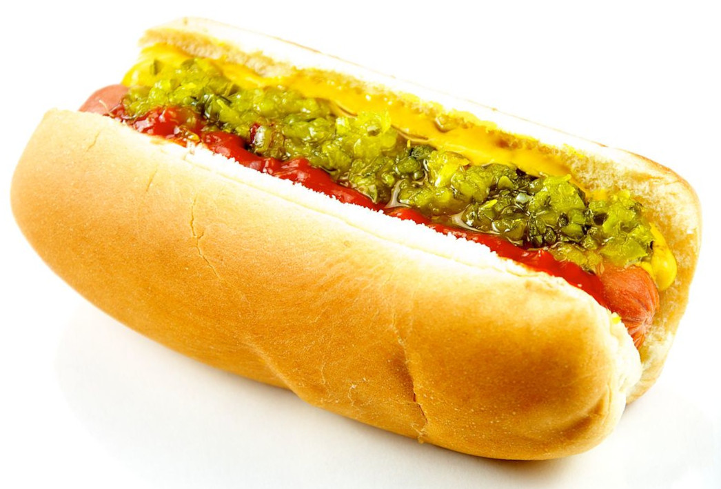 A hot dog